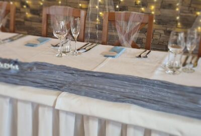 Svatební tabule Hotel Tří Věžičky Jihlava